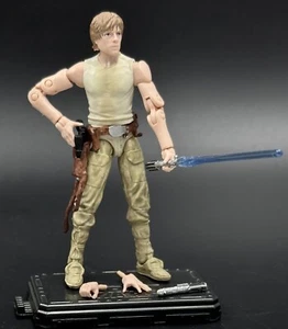 2014 Star Wars LUKE SKYWALKER Complete 3.75 Black Series 21 Empire Strikes Back - Picture 1 of 3