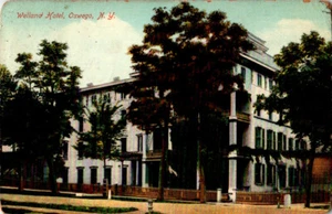 Welland Hotel, Oswego, New York Postkarte. - Bild 1 von 2