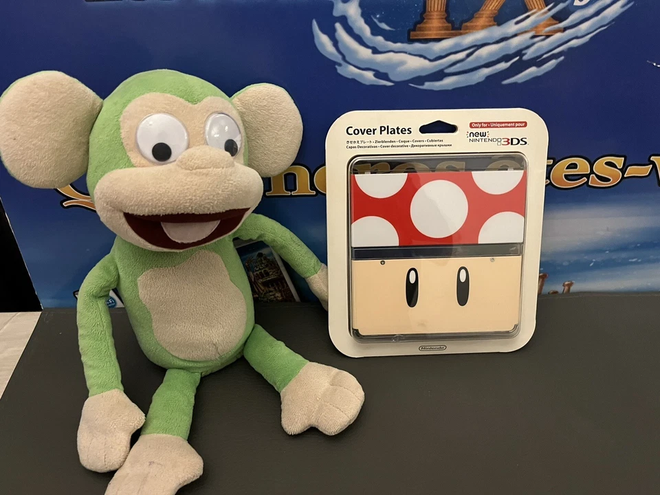 Nintendo 3DS Cover Plates 007 TOAD neuf blister NEU NIEW
