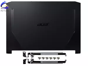 New For Acer Nitro 5 AN515-54 AN515-55 N18C3 N20C1 LCD Back Cover + LCD Hinges - Picture 1 of 6