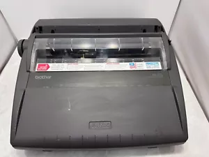 Brother AX-325 Electronic Typewriter Daisy Wheel Tested Cover NEEDS NEW RIBBON - Picture 1 of 10