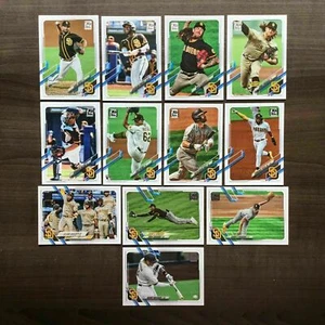 Juego completo del equipo de los Padres de San Diego 2021 Topps Weathers Machado Fernando Tatis 41 - Imagen 1 de 3