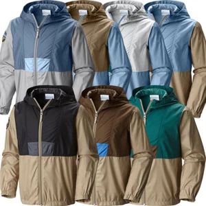 New Columbia Unisex Girls Boys "Flashback" Windbreaker Park Edition Jacket - Picture 1 of 12