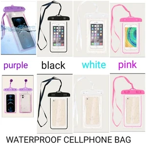💥FREE SHIPPING💥 Waterproof Underwater Pouch Bag For iPhone Samsung 🌊 - Picture 1 of 5