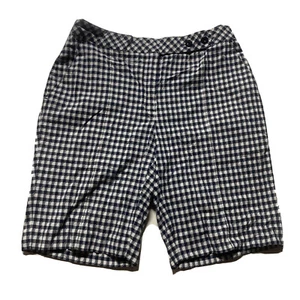 EP Pro women’s size 2 golf shorts white black pattern pockets 5” inseam - Picture 1 of 9