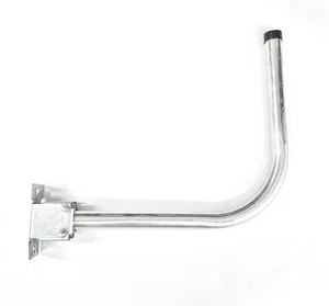 L-FÖRMIGE J-STANGE HALTERUNG TV Antenne Facia Eves Loft Wohnwagen Wandmontageset Mast - Bild 1 von 7