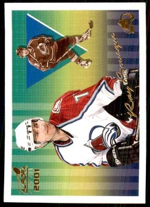 2000-01 Pacific Aurora Pinstripes Ray Bourque #36