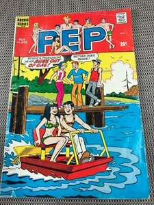 PEP #270: Cómics de Archie octubre de 1972 en muy buen estado- 3,5; cubierta de bikini Betty para bote de remos, Ethel - Imagen 1 de 12