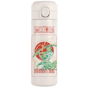 One Piece Edelstahl Trinkflasche water bottle Isolierflasche thermos cup 450ML - Picture 1 of 4