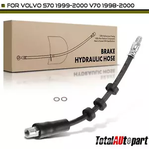 Brake Hydraulic Hose for Volvo S70 1999-2000 V70 1998-2000 Rear Left or Right - Picture 1 of 8