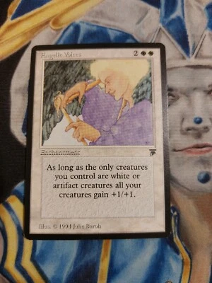 Angelic Voices MTG Legends Rare White Enchantment Near-Mint x1 GG1 - Image 1 of 4