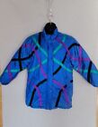 VTG Haband for Her Women's Puffer Jacket Size Large - Multicolored 100% Nylon 