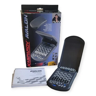 Kasparov Avalon | Schachcomputer 1998 | Saitek | aus Sammlung | - Bild 1 von 4