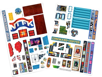 CUSTOM STICKERS for MATTEL 1986 Vintage Bravestarr Fort Kerium Command Centre - Image 1 of 4