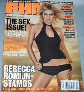 FHM Magazine Issue #18 January February 2002 The Sex Issue Rebecca Romijn-Stamos - Bild 1 von 12