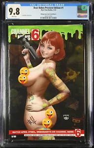 Bear Babes Preview April O'neal Alberquerque comic con Edition F /99 CGC 9.8 - Picture 1 of 2