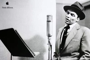 APPLE Think Different: Franck Sinatra - Plakat Originell - Bild 1 von 5