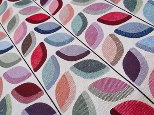 New World Tapestry 'Fashion' Fabric - V Pattern Repeat 30cm Orla Kiely - Picture 1 of 2