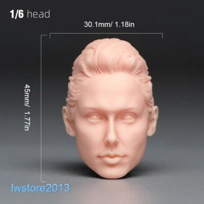 Figura de acción femenina de 12" tallada con cabeza de niña Wonder Woman 1:6 juguete corporal Foto 1 de 4