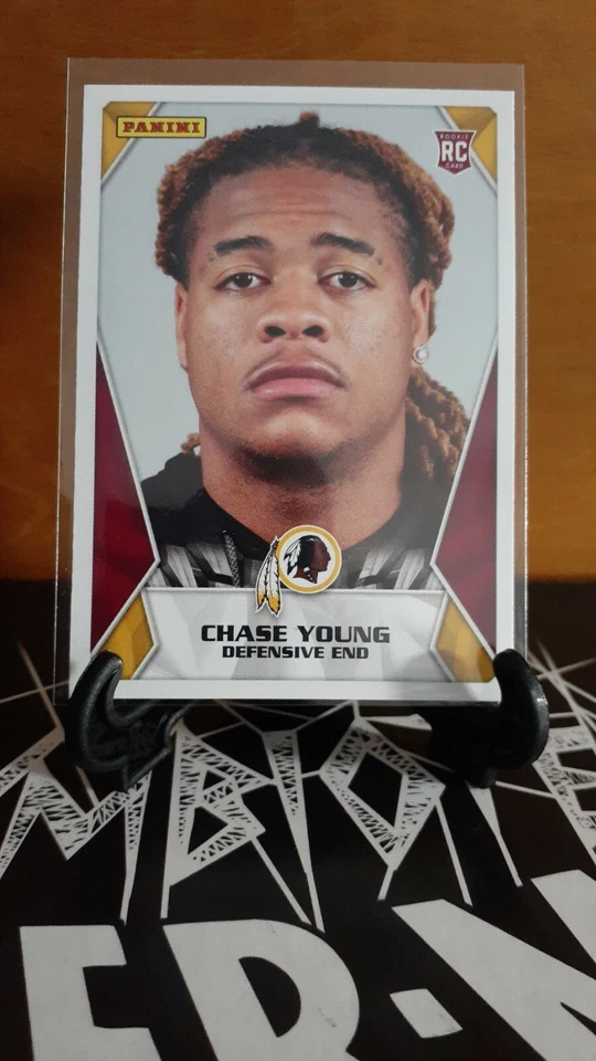 2020 Panini Stickers & Cards - Chase Young - Rookie RC Card #88 - Image 1 of 1