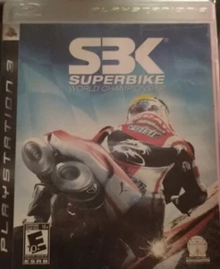 SBK: Superbike World Championship PlayStation 3, 2009  CIB. FREE SHIPPING in CAN - Picture 1 of 3