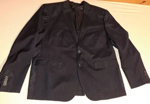 Herren Sakko Anzugjacke dunkelblau Gr. 54 knitterarm WIE NEU ungetragen - Bild 1 von 6