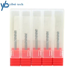 Fresas de extremo de carburo de 1/8" 4 flautas de 1/2" de longitud corte 1-1/2" de longitud total - Imagen 1 de 8