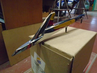 1961 FORD FALCON FRONT FENDER SPEAR TOP ORNAMENT C1DB-16178-A - Image 1 of 4