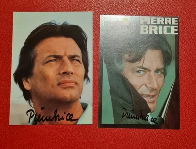 Pierre Brice Autogramm Karte WINNETOU   - Bild 1 von 2