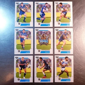 2020 NRL Elite Base Team Set (9 Cards) Gold Coast Titans - Picture 1 of 2