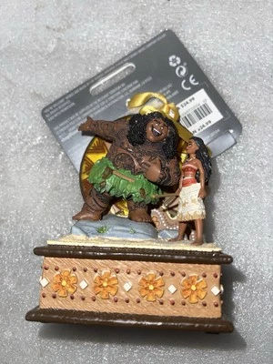 NWT Disney Ornament Sketchbook 2020 Moana & Maui Island Beach Musical - Image 1 of 4