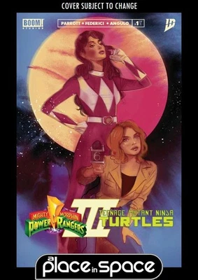 MIGHTY MORPHIN POWER RANGERS / TMNT III #1C - LOTAY ANNIVERSARY VARIANT (WK33)