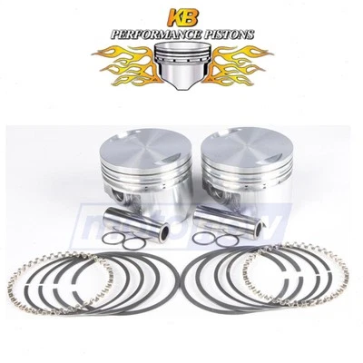 KB Cast Piston Set for 1993 Harley Davidson FLSTN Heritage Softail ol Foto 1 de 4