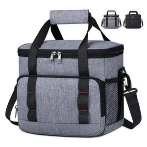 Insulated Lunch Bag for Men Women Reusable Lunch Box for Work Office Picnic 1... - Picture 1 of 7