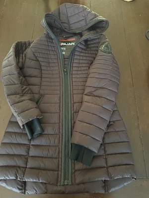Chaqueta Abrigo Pajar CANADÁ Parka Puffer Acolchada Talla Mediana Borgoña Embalable Foto 1 de 4
