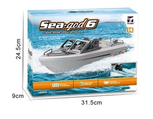 2024 Sea God Go Kart Jet Boat High Speed RC Boat Waterproof Brushless Motor - Picture 1 of 6