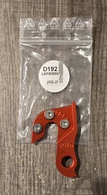 Percha de desviador roja compatible con Lapierre Mosso Claud Butler | D192 Pilo Foto 1 de 2