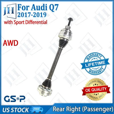 Оригинальный задний правосторонний вал оси CV для 2017 2018 2019 Audi Q7 RS Q8 AWD - Изображение 1 из 4