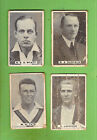 #D110. FOUR(4) 1932-33 SWEETACRE CRICKET CARDS - OLDFIELD, WYATT, LARWOOD, TATE