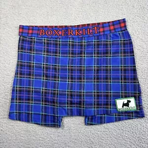 BoxerKilt Pouch Free Boxershorts mit 100% Airflow Herren Blau XL Neu mit Etikett - Bild 1 von 9