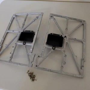 Pioneer RT-901 Reel to Reel – Side Metal Bracket Rails w/ Handles & Screws - Picture 1 of 13