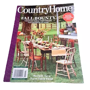 COUNTRY HOME Magazine Fall 2022 Fall Bounty nature inspired decor - Picture 1 of 1