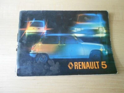 1976 Renault 5 TL GTL Le владельцы автомобилей драйверы ручная оригинальная модель R.1228 - Изображение 1 из 4