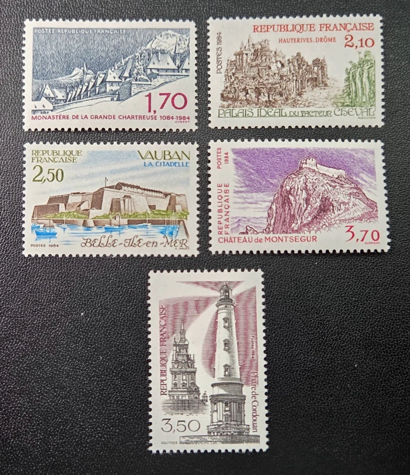 4836 - FRANCE - SCOTT# 1914 - 1917A - MNH - CAT $6.05 - Image 1 of 1