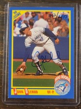 1990 Score John Olerud Auto #/1990 Toronto Blue Jays 