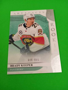 Brady Keeper 2019-20 Artifacts Rookie Card #177 /999