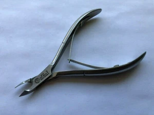 4" Stainless Steel Tissue Nipper Box Lock - BB Blue # 19 Double Spring - Picture 1 of 1