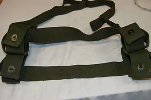 BRITISH ARMY 1958 PATTERN WEBBING ARMALITE SAS PARA SBS AIRBOURNE ROLL CASE HOLD - Picture 1 of 2