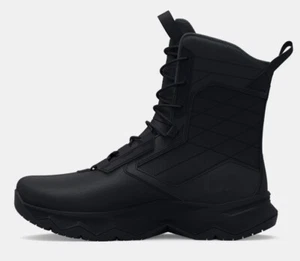 Under Armour Men's Stellar G2 Wide 2E Tactical Black Boots Sz 9 Wide 3024948-001 - Picture 1 of 5