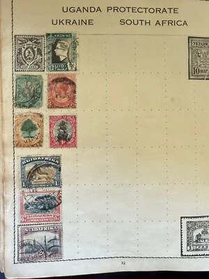 stamp albums with stamps - Image 1 of 4